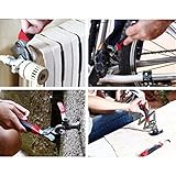 drillpro dp01 2pc adjustable quick snap n grip spanner universal