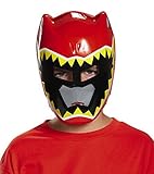 Disguise Red Ranger Dino Charge Vacuform Mask Costume [並行輸入品]
