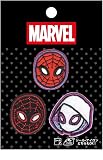 パイオニア(ワッペン) マーベル MARVEL スパイダーマン ワッペン 3枚 シール・アイロン 両用接着 ML700-ML30