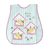 （プチジャム）Petitjam リスさんカフェの食事用スタイお食事スタイ 80-95 パープル