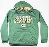 Green Bay Packers NFL Youth Team Logo Flexパフォーマンスフード付きスウェットシャツ