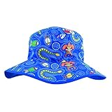 Baby BanzベビーBoys ' Banz UPF 50 +リバーシブル帽子 カラー: ブルー
