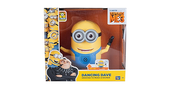 Amazon 怪盗グルーのミニオン危機一発 バナナの歌を歌いながら 踊るミニオン 全長 ｃｍのビッグサイズ Despicable Me 2 ダンシングミニオンカール ロボット 子ども向けフィギュア おもちゃ