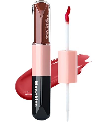 Amazon | Mooekiss リップグロス マットリップ 2in2 リップ 落ちない