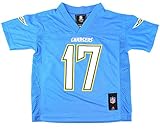 Philip Rivers # 17 San Diego Chargers NFL YouthミッドティアAlternate Jerseyブルー