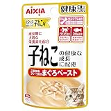 健康缶 子猫のための健康缶パウチ こまかめフレーク入りまぐろペースト 40g×12袋入り