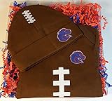 ボイジー州立ブロンコスBaby OnesieとFootballサッカー帽子ギフトセット