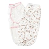 Summer サマー SwaddleMe スワドルミー 2枚 セット　SMサイズ　おくるみ 574300 [並行輸入品] (Sweet Owls)