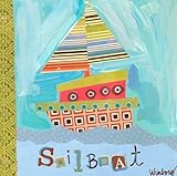 Oopsy Daisy Get Movin' Boat by Winborg Sisters Canvas Wall Art, 14 by 14-Inch [並行輸入品]