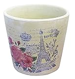 Gardening プランター (鉢カバー) エッフェルローズ グリーン KWY-0013