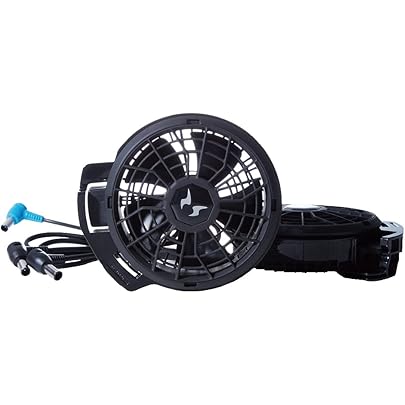 Amazon.co.jp: [サンエス] 空調風神服 24V仕様ファンセット (ななめ