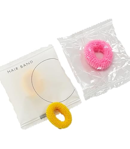 Amazon | ホテルアメニティ ヘアゴム 業務用 パイルゴム Mサイズ (外径