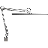 山田照明 Z-LIGHT LEDデスクライト 高演色Ra90 肌色きれい 明るさ2430Lx シルバー Z-10RSL