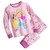 ディズニー (Disney) ディズニープリンセス 長袖 パジャマ 女の子 (米国サイズ7 日本120cm) [並行輸入品]