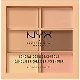 NYX Professional Makeup(ニックス プロフェッショナル メイクアップ) コンシール コレクト コントゥアー パレット 01 カラー・ライト コンシーラー 1.5g