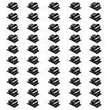 DPISILYY ケーブルクリップ 50個入り ケーブルホルダー コードホルダー コードフック コード収納 配線整理 ケーブル固定具 ケーブ