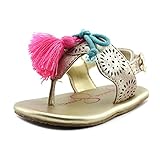 (ジェシカ シンプソン) Jessica Simpson Sugar ベビー 米国 1 ゴールド ドレスサンダル [並行輸入品]