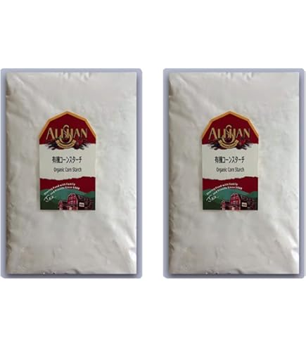 Amazon | アリサン有限会社 有機コーンスターチ 1kg | アリサン