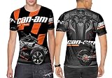 BRP Can - Am Spyder Motorcycle Fullprint昇華サイズSに3 x l ( Tshirt man , Small )