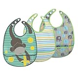 JJ Cole Bib Set, Gray Safari by JJ Cole [並行輸入品]