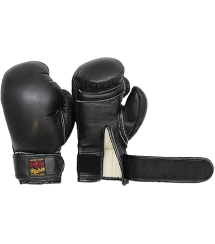 Amazon | 明倫 日本拳法グローブ(黒) 8オンス MT式(マジック