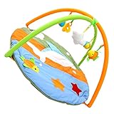 Prettyia ベビー　赤ちゃん　ラトル　おもちゃ　プレイマット　お遊びマット　遊び場　17パタン選べ - イルカ柄, サイズ1