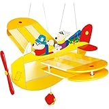 Wooden Mobiles : Large Moving Flying Bear Aeroplane [Toy] by TOYS AND GAMES [並行輸入品]