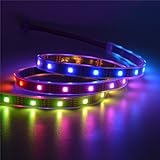 Yaqing Lighting 16.4ft/5m APA102-C 30 LEDs/m 150 Pixels Individually Addressable RGB Magic Color LED