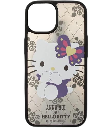 Amazon アナスイ iphoneケース iPhone16Pro アナスイ FOLIO CASE Black