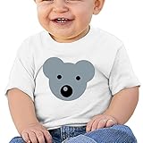 ファッション ボーイとガール 可愛い マウスクマ 丸首シャツ 体に合う White Size 24 Months