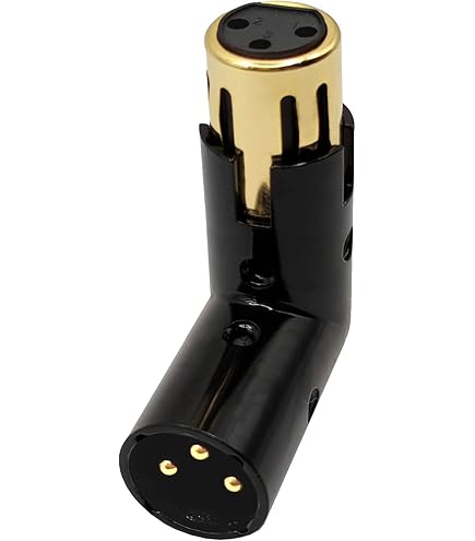 Amazon.co.jp: Hosa GPP-273 ステレオフォン メス-オス L型変換プラグ