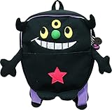 ニックナック Monster GRONK ベビーリュック Hey(ブラック)