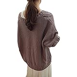 (シービリーヴ)SeBeliev ニット ザックリ ユッタリ ケーブル 編み 長 袖 セーター V ネック ユル フリー サイズ ローゲージ 紫 purple ムラサキ パープル