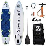7sevensurf(セブンサーフ) サップボード スタンドアップパドルボード SUPボード 高強度 4層構造 立体 PVCストラップ方式 採用