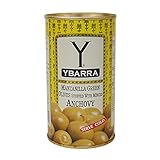 イバラ アンチョビスタッフドオリーブ 缶 350g