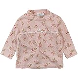 【秋冬物】(日本製) Pample Mousse(パンプルムース) 接結ドビープリントハイネックTブラウス 90cm /PK NO.DP-53253