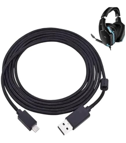 Amazon.co.jp: Micro USB ケーブル ロジクール G633 G633S G933 G933S