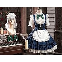 Amazon.co.jp: [QLPLYZON] Project 十六夜咲夜 コスプレ衣装 : ホビー