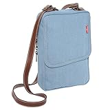 [ロンプベイビー] Rompbaby 究極のオムツポーチ デニムコレクション (Light Blue)