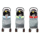 赤ちゃんを暖かくして子供をベビーカーベビーカー・カートリバーシブルフリース乳母車 足セット