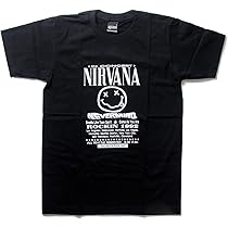 Amazon | [against] ロックTシャツ Nirvana ニルヴァーナ