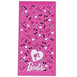 ビーチタオル レジャー大判バスタオル リラックマ コリラックマ バービー pz-bry37 バービー
