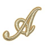 【A10-4】 EITO イニシャルワッペン アルファベットワッペン アイロンワッペン 手芸 クラフト イニシャル ■IN-WAPPEN■(A)