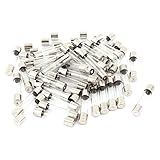 uxcell　ガラスチューブヒューズ　クイック　250V 3.15A 6mmx30mm 50個入