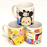 ディズニー ツムツム おしゃれ で かわいい マグカップ 3種セット Disney TSUM TSUM MAG3