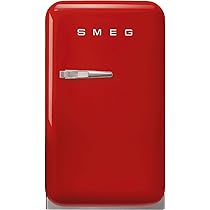 Amazon | 【日本正規品】SMEG スメッグ ミニ冷蔵庫 FAB5(レッド