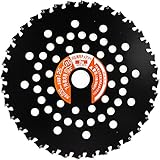 山善(YAMAZEN) とにかく石に強い チップソー 1枚入り (内径25.4mm) 230×36P ブラック