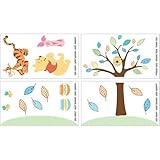 Disney Wall Decals, Pooh and Friends [並行輸入品]