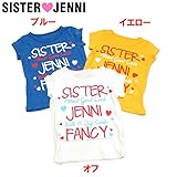 (ジェニィ)JENNI 天竺 ロゴ入り 半袖Tシャツ 100 イエロー(080)