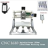 500 mwレーザー彫刻機コアcnc1610非金属材料と基板の自作初心者cnc1610フライス加工のための木材をcncルータのための新しい1610の彫刻家